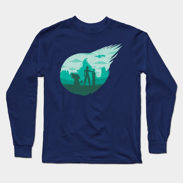 Valley of the fallen star Long Sleeve T-Shirt by Whitebison